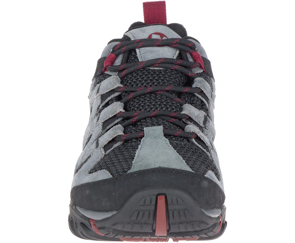 Merrell Vandresko Herre - Alverstone Waterproof Wide Width - Grå/Sort - EDU794053